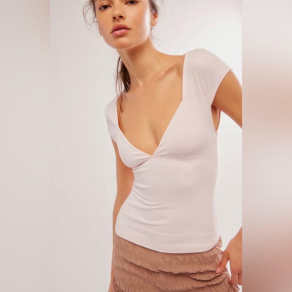 NWOT FREE PEOPLE Duo Corset Cami